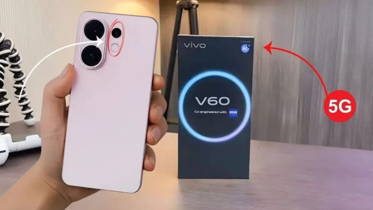 Vivo V60 Pro Max: 3D कर्व डिस्प्ले और 48 MP Sony AI कैमरा के साथ बहुत कम कीमत में