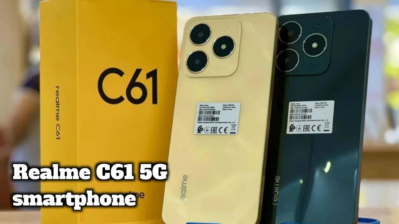 सिर्फ ₹6,499 में मिल रहा है Realme C61 5G smartphone 5000mah की पावरफुल बैटरी और आधुनिक फीचर्स के साथ