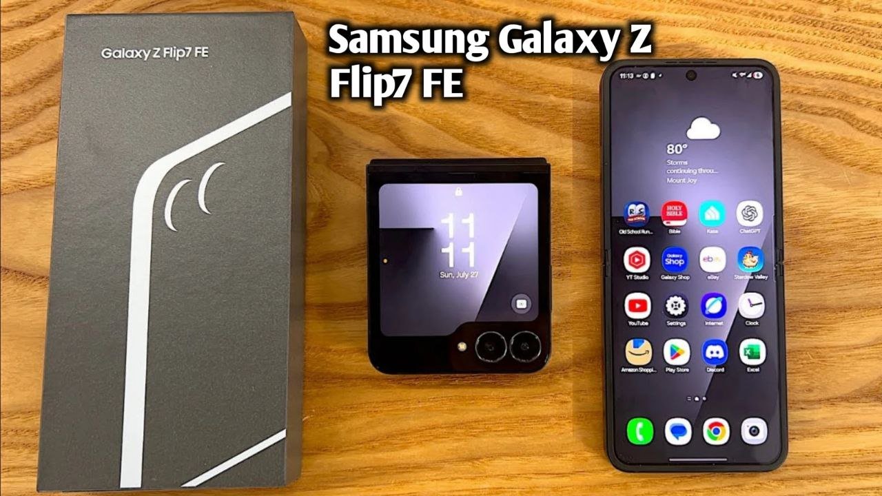Samsung Galaxy Z Flip7 FE सैमसंग का फोल्डेबल 5G स्मार्टफोन मिल रहा है 12000 के डिस्काउंट पर