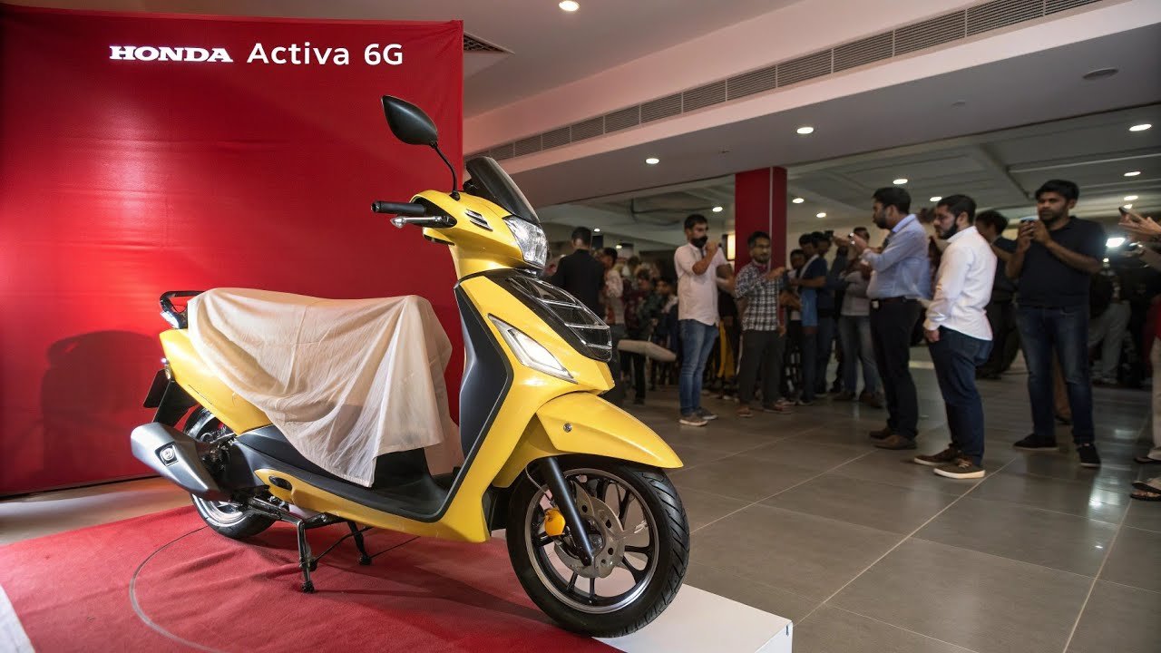 Honda Activa 6G 2026 स्मार्ट फीचर्स, बेहतर माइलेज और आरामदायक राइडिंग के साथ लोकप्रिय स्कूटर