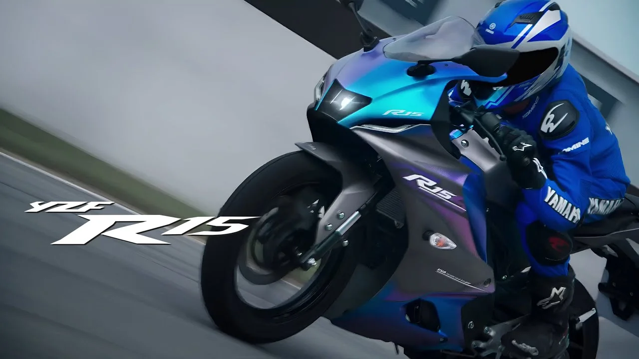 New Yamaha R15 V4 2025 एडवांस्ड परफॉर्मेंस, रेस-इंस्पायर्ड टेक और स्पोर्टी डिजाइन के साथ अब और दमदार